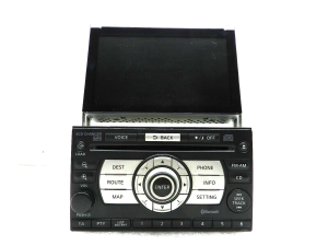 Nissan X-trail T31 oriģinālā navigācijas sistēma, auto radio GPS ar CD