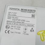 Toyota Yaris IV (XP210) Oriģinālais multimediju radio displejs 86140-K0070 86140K0070