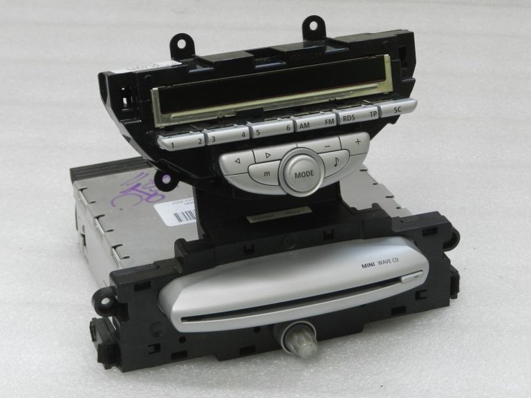 Oriģinālais MINI R56 R55 Radio audio sistēma Mini Wave CD 65123449347, 3449347