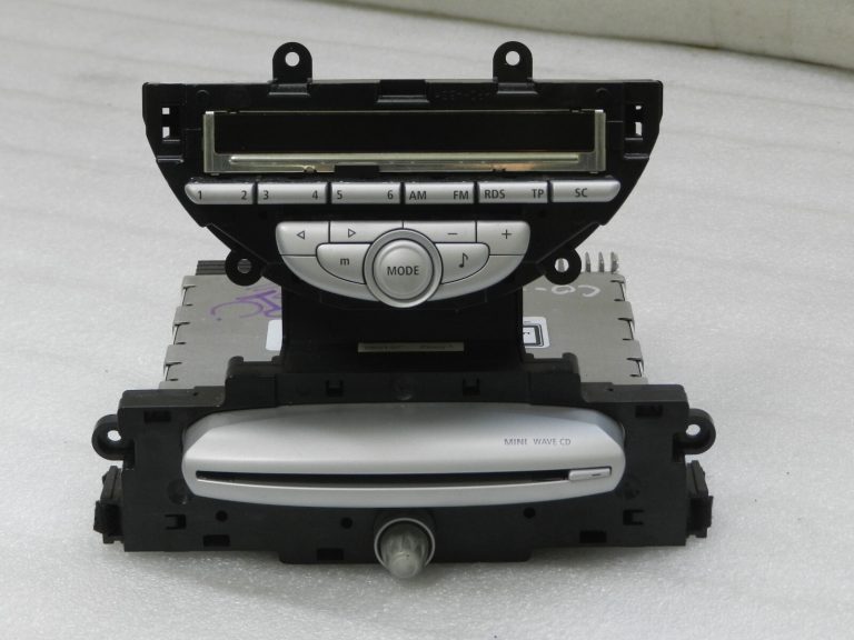 Oriģinālais MINI R56 R55 Radio audio sistēma Mini Wave CD 65123449347, 3449347