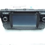 Toyota Corolla E18 Auto radio 53893 Vadības bloks radio 86140-02080 Touchscreen DEF