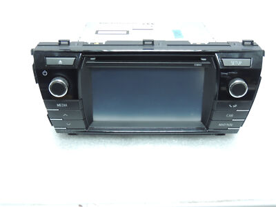 Toyota Corolla E18 Автомобильное радио 53893 Блок управления радио 86140-02080 Сенсорный экран DEF