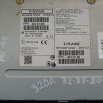 Mitsubishi Outlander III Radio Navigatio AUTO NAVI CD 8750A482 8750A526 DEFECTIVE