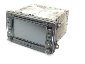 VW Sharan 7N Radio navigācija RNS510 1K8035686A DEFEKTIV Rezerves daļām!!!