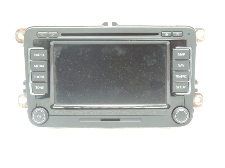 VW Sharan 7N Radio navigācija RNS510 1K8035686A DEFEKTIV Rezerves daļām!!!
