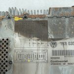 VW Sharan 7N Radio navigācija RNS510 1K8035686A DEFEKTIV Rezerves daļām!!!