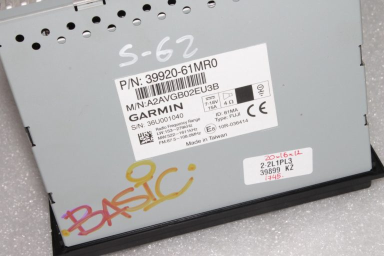 Oriģināls Suzuki SX4 II Radio navigācija AUX CD SD Bluetooth 39920-61MR0-ZCA