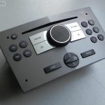 Opel Astra H Zafira B CD radio panelis no CD30 rezerves daļas Trim 13190856