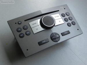Opel Astra H Zafira B CD Radio Panel From CD30 Spare Parts Trim 13190856
