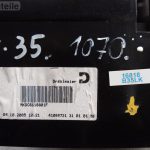 BMW E65 E65 E66 E67 Centrālais roku balsta korpuss Noliktava 6955623 Roku balsts Konsoles paplāte