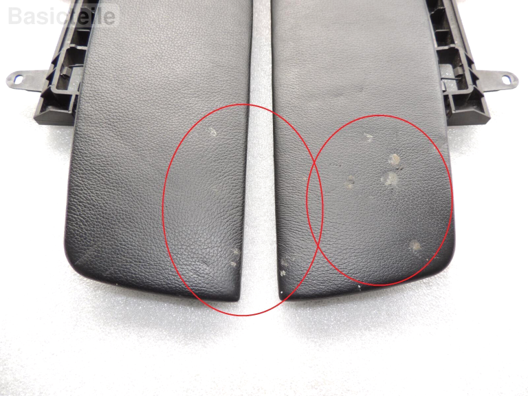 BMW E65 E66 LED DEFECTIVE centrālais roku balsts BLACK roku balsts