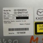 Mazda 6 GH CD Auto radio MP3 atskaņotājs 6 CD mainītājs CD atskaņotājs GS1F-66-9RXA