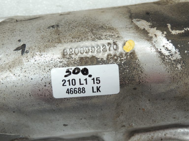 Nissan Navara II D40 3.0DCi V6 V9X Sadalītāja siltumcaurules aizsargplāksne no kreisās puses 1659000Q0K