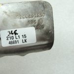 Nissan Navara II D40 3.0DCi V6 V9X kolektora siltuma aizsarga lokšņu metāla loksne labā 1659000Q0H