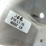 Nissan Navara II D40 3.0DCi V6 V9X Turbokompresora siltuma vairogs 144505X21A