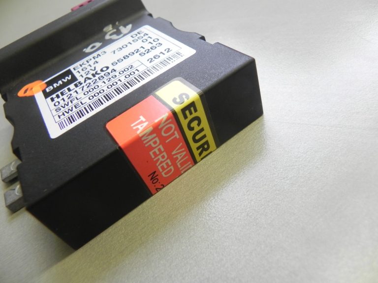 BMW F25 F25 F20 F30 F32 F07 F10 F01 EKPM3 Vadības bloks degvielas sūknim 16147411596
