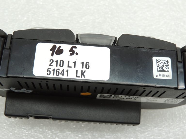 Opel Meriva B Klimata kontroles bloks Apkures kontrolieris 13346092
