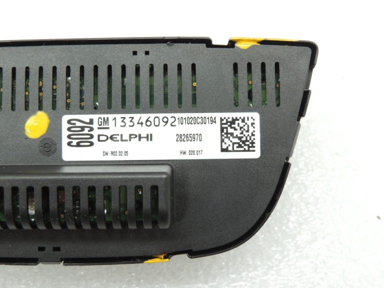 Opel Meriva B Klimata kontroles bloks Apkures kontrolieris 13346092