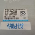 Mitsubishi Outlander III stūres pastiprinātāja vadības bloks EPS 8633A097