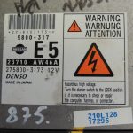 Nissan Primera P12 2.2 dīzeļdzinēja vadības bloks ECU 23710-AW46A 275800-3173