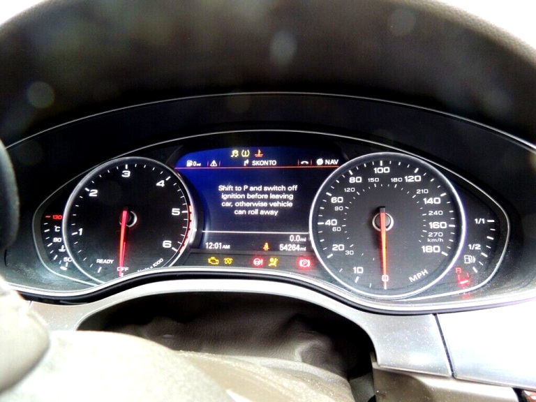 Audi A6 4G C7 Facelift Milen spidometra mērinstrumentu klasteris 4G8920986M 0263725066