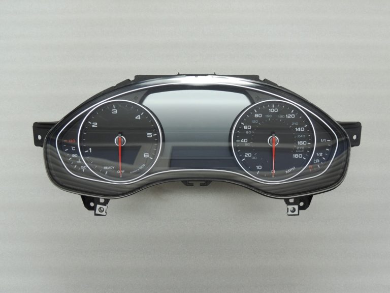 Audi A6 4G C7 Facelift Milen spidometra mērinstrumentu klasteris 4G8920986M 0263725066