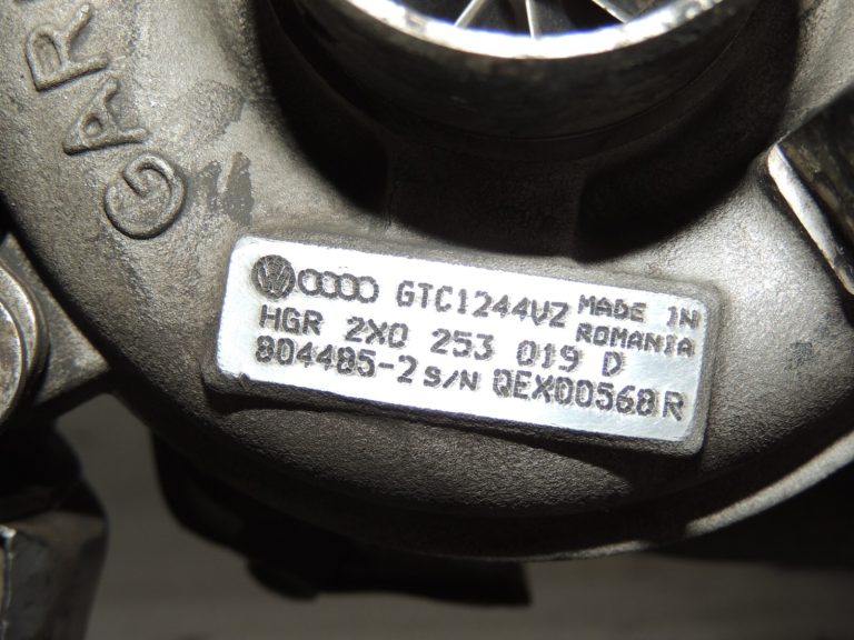 VW Linde Garett turbokompresors GTC1244VZ 2X0253019D