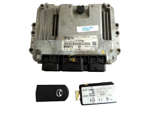 MAZDA 3 BK 1.6D Dīzeļdzinēja vadības bloks 6M6112A650BB 0281012530 6M61-12A650-BB