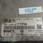 MAZDA 3 BK 1.6D Dīzeļdzinēja vadības bloks 6M6112A650BB 0281012530 6M61-12A650-BB