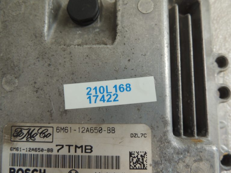 MAZDA 3 BK 1.6D Dīzeļdzinēja vadības bloks 6M6112A650BB 0281012530 6M61-12A650-BB