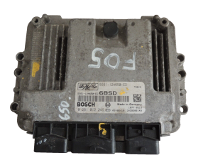 Ford Fiesta V 1.6TDCi 90PS diesel engine control unit 0281012249 5S61-12A650-ED