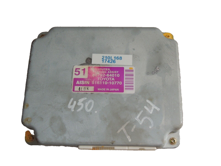 Toyota Corolla Verso R1 Autostāvvietas palīgsistēmas vadības bloks PDC 86792-64010 516110-10770