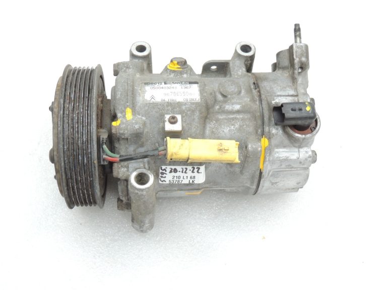 Peugeot 508 I 1,6THP Gaisa kondicionēšanas kompresors AC sūknis 9822826880 9678656080
