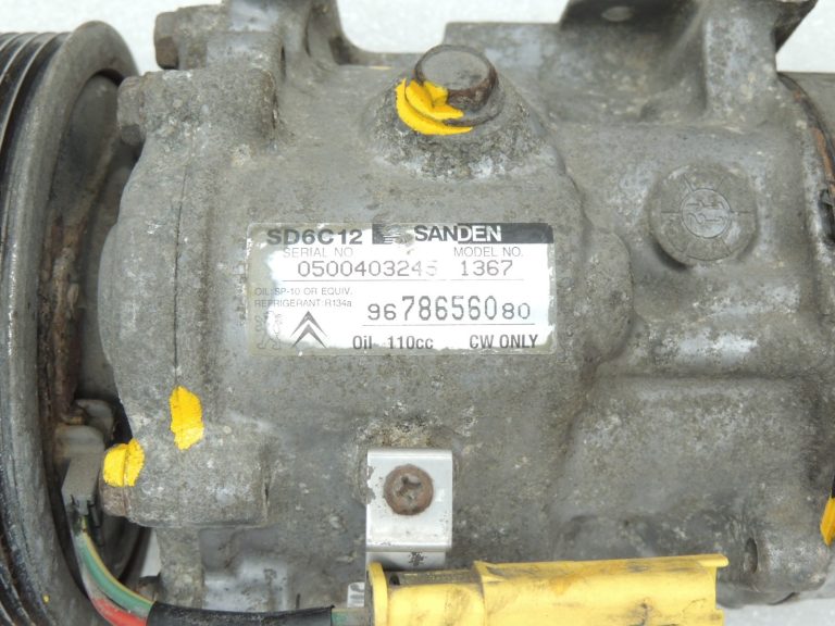 Peugeot 508 I 1,6THP Gaisa kondicionēšanas kompresors AC sūknis 9822826880 9678656080