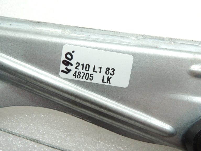Opel Insignia B Aizmugurējā kreisā loga regulatora piezīmes 39138555 39176507