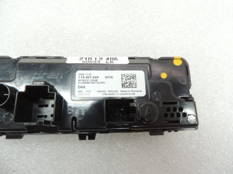 Seat Cupra Leon KL8 Aizmugures klimata kontroles bloks Klimata kontroles apsildes bloks 11A907049WHS
