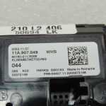 Seat Cupra Leon KL8 Aizmugures klimata kontroles bloks Klimata kontroles apsildes bloks 11A907049WHS