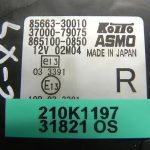 Lexus priekšējo lukturu piedziņa adaptīvais izlīdzināšanas motors pa labi