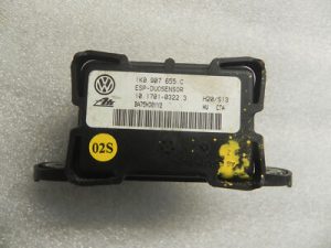 Подлинный VW Audi Skoda Seat duo датчик ESP датчик бокового ускорения 7H0907655A