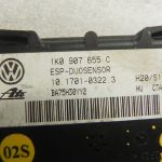 Oriģinālais VW Audi Audi Skoda Seat duo sensors ESP sānu paātrinājuma sensors 7H0907655A