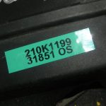 Opel Vectra B 1.6i X16XEL Ūdens dzesēšanas ventilatora vadu instalācija Kabelis 90569820 EP