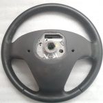 Volvo C30 C70 V50 S40 Ādas stūres rats melns 31351045 Stūres rats
