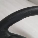 Volvo C30 C70 V50 S40 Ādas stūres rats melns 31351045 Stūres rats