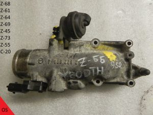 Opel Vectra C Astra G Zafira A 2.0-2.2D Y20DTH Y22DTR Droseļvārsts 55350621