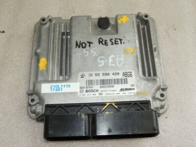 Opel Astra J Corsa D Meriva B Insignia A Zafira C Dzinēja vadības bloks ECU 55579447