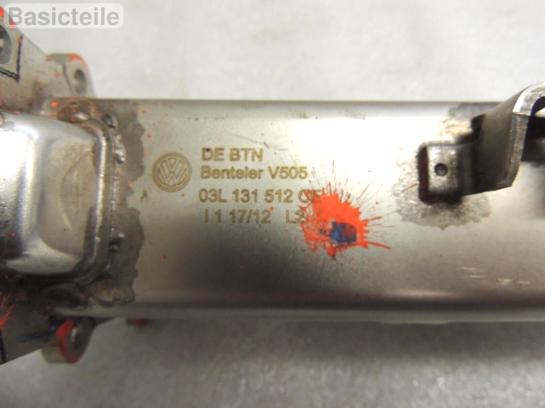 VW Audi Audi Skoda Seat 1.6 2.0 TDi EGR dzesētājs Izplūdes gāzu dzesētājs 03L131512CE EGR dzesētājs