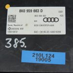 Audi A1 8X A3 A4 A5 A6 A7 4G Q3 Q5 Sprieguma stabilizatora vadības bloks 8K0959663D