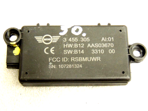 Mini Cooper R57 R58 R59 DWA signalizācijas sistēmas vadības bloks 3455305 Vadības bloks