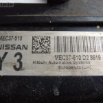 Nissan Note E11 1.4i benzīna motora vadības bloks ECU MEC37-510D28619 Vadības bloks