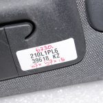 Toyota Yaris IV (XP210) Aizmugurējo sēdekļu atzveltne labā 71077K0020C5, 71651K0010